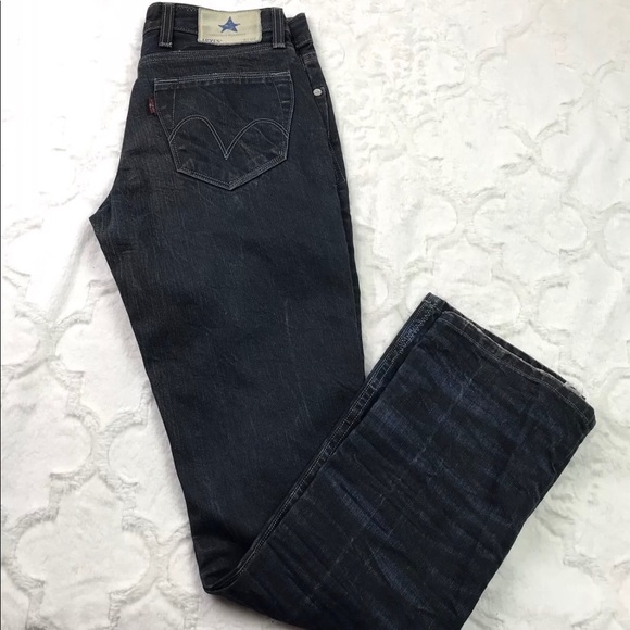 Levi's | Jeans | Rare Levis Womens Blue Carefully Nurtured K | Poshmark